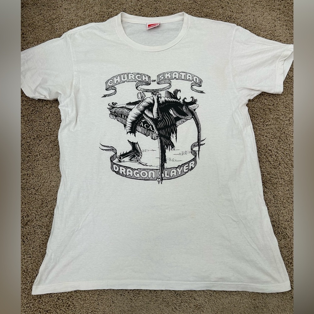Church Of Skatan Dragon Slayer Shirt